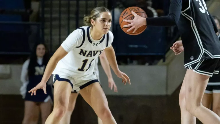 Navy Women Set Record with Patriot Win